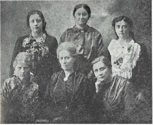 Stjórn Bandalags kvenna í Reykjavík árið 1917